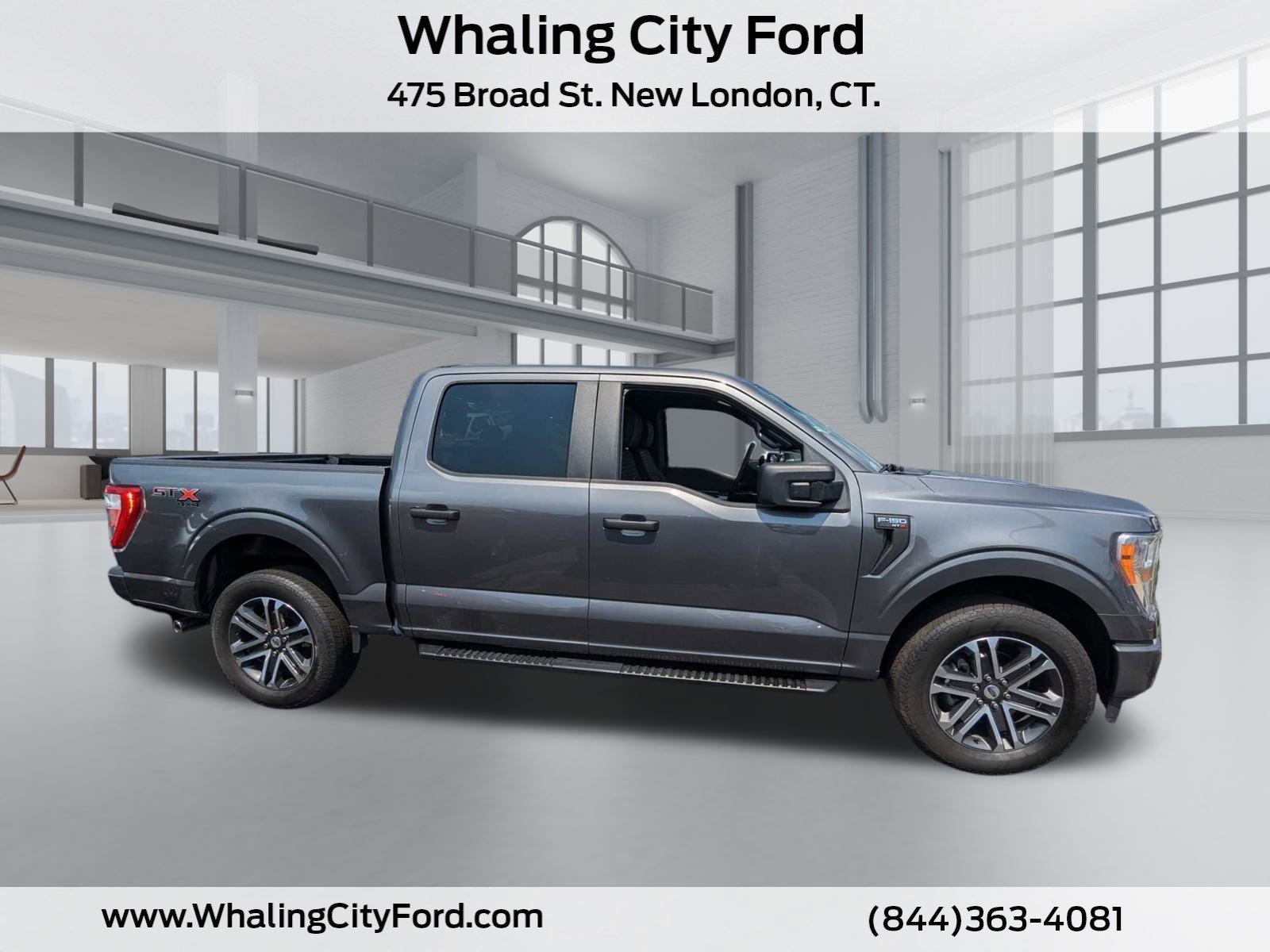 Used 2022 Ford F-150 XL with VIN 1FTEW1EP2NKE29152 for sale in New London, CT