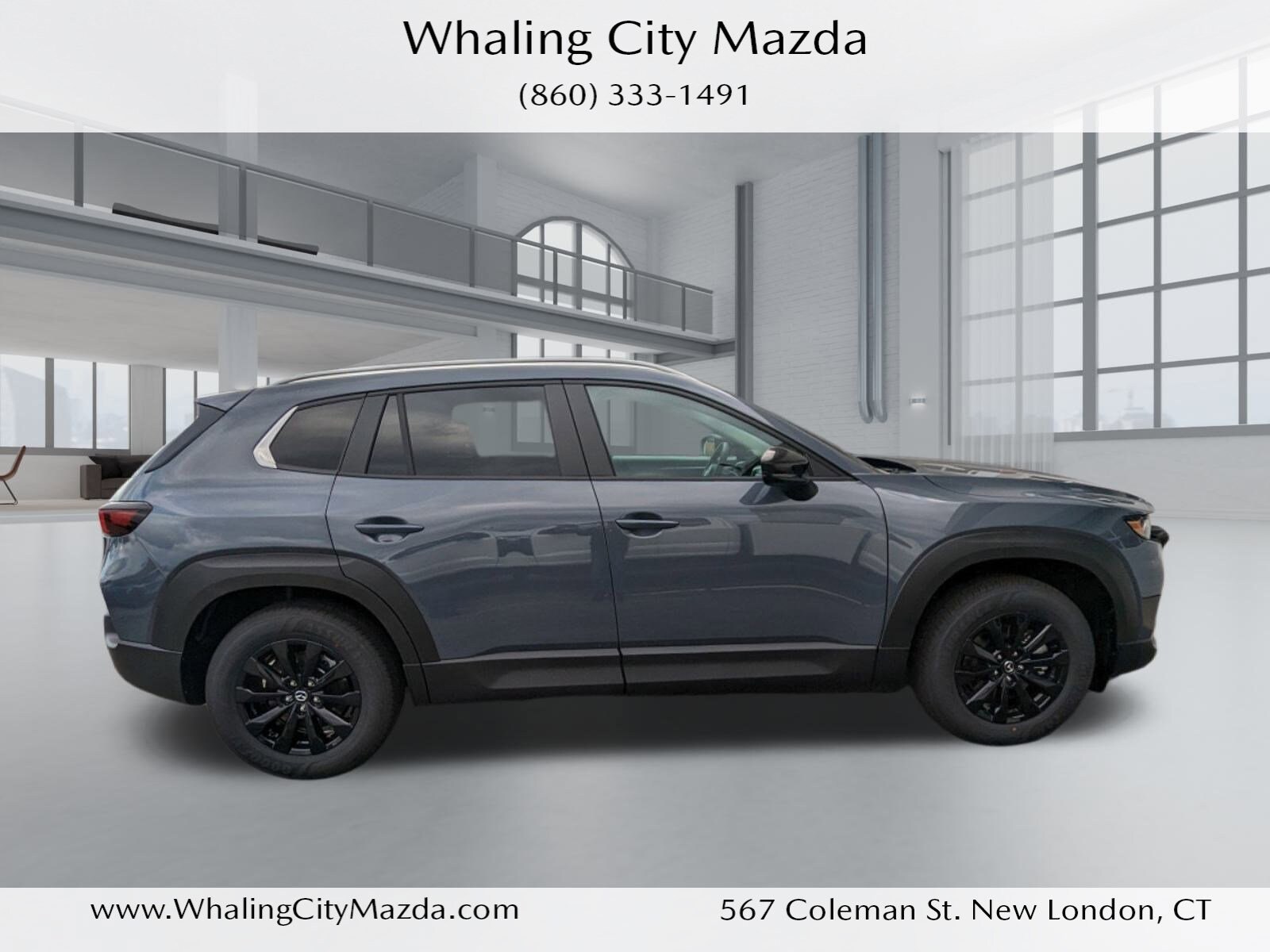 Certified 2024 Mazda CX-50 S PREMIUM with VIN 7MMVABDM7RN168620 for sale in New London, CT