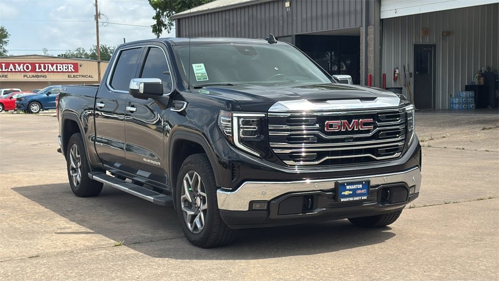 Used 2024 GMC Sierra 1500 SLT with VIN 3GTUUDED0RG152166 for sale in Wharton, TX