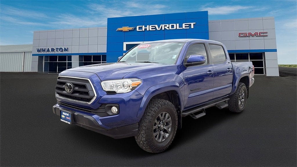 Used 2023 Toyota Tacoma SR5 with VIN 3TYAZ5CN3PT041085 for sale in Wharton, TX