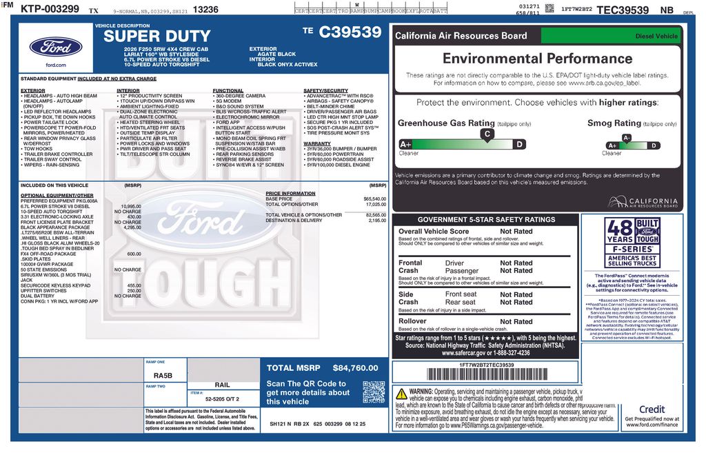 2026 Ford F-250 Super Duty Lariat - Photo 39