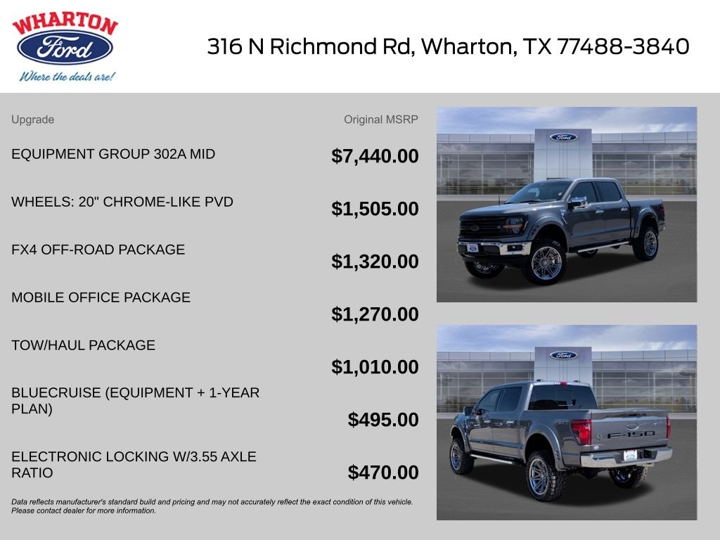 New 2025 Ford F-150 XLT Truck SuperCrew Cab