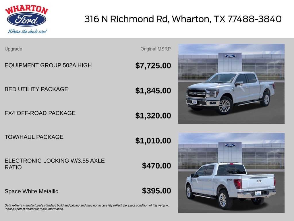 New 2025 Ford F-150 Lariat Truck SuperCrew Cab