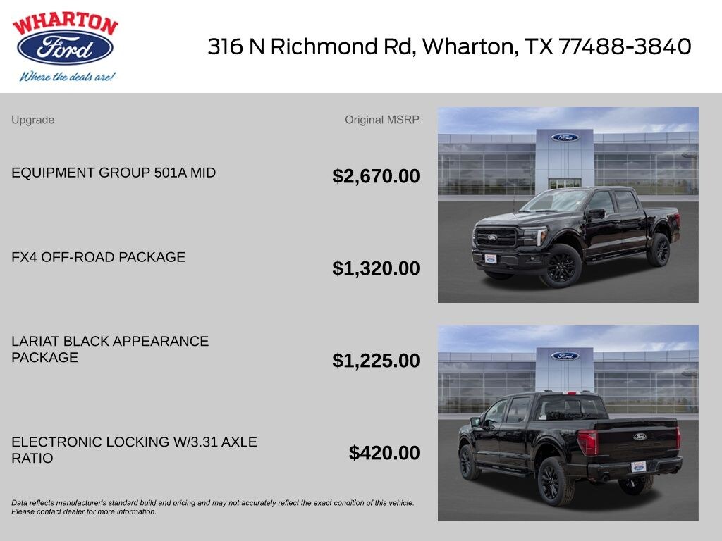 New 2025 Ford F-150 Lariat Truck SuperCrew Cab