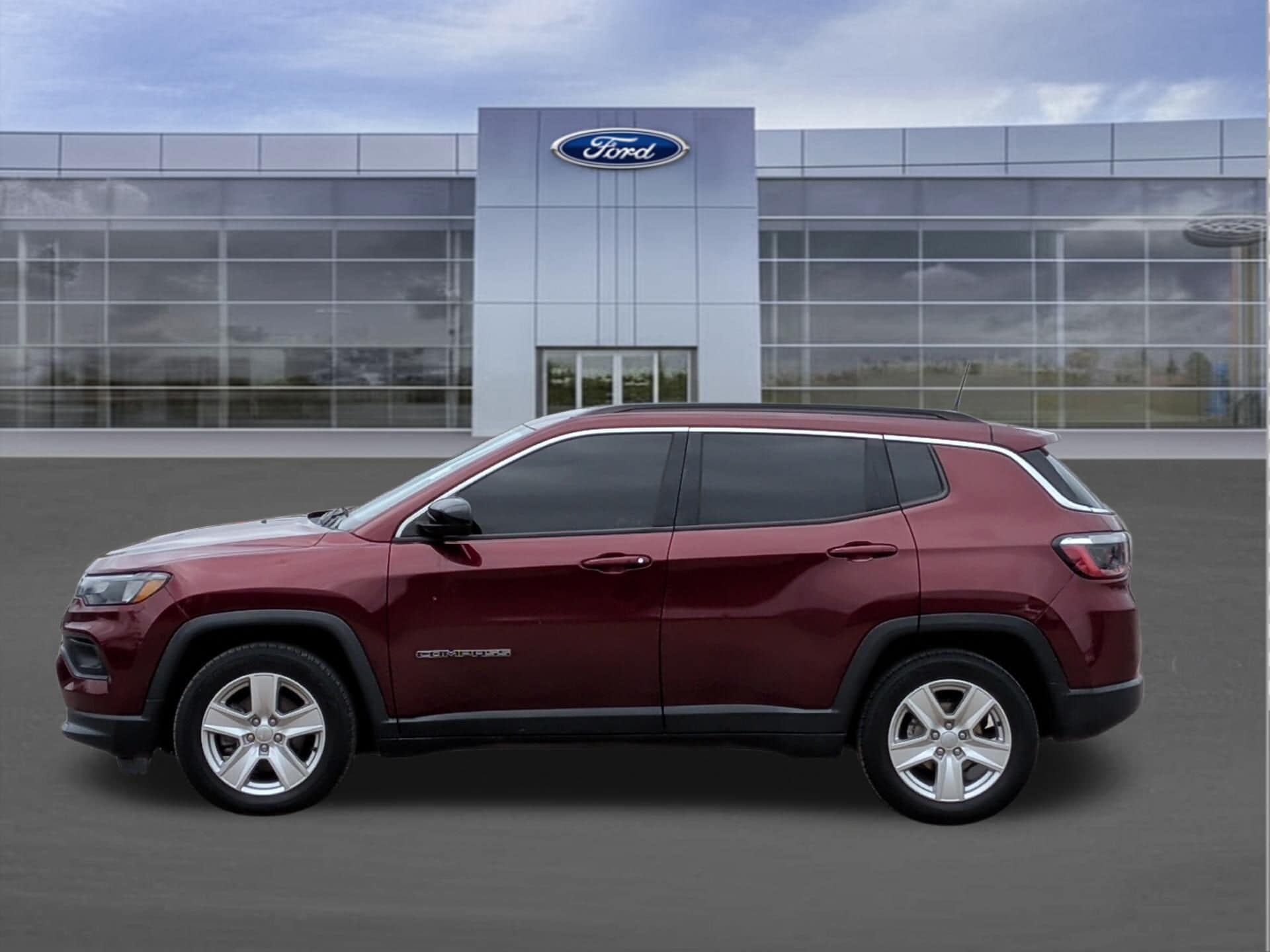 Used 2022 Jeep Compass Latitude with VIN 3C4NJCBB4NT149265 for sale in Wharton, TX