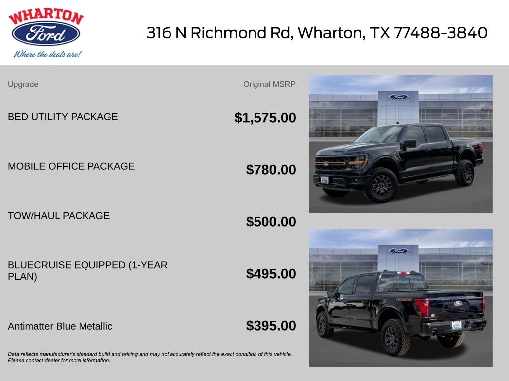 Certified 2025 Ford F-150 Tremor Truck SuperCrew Cab