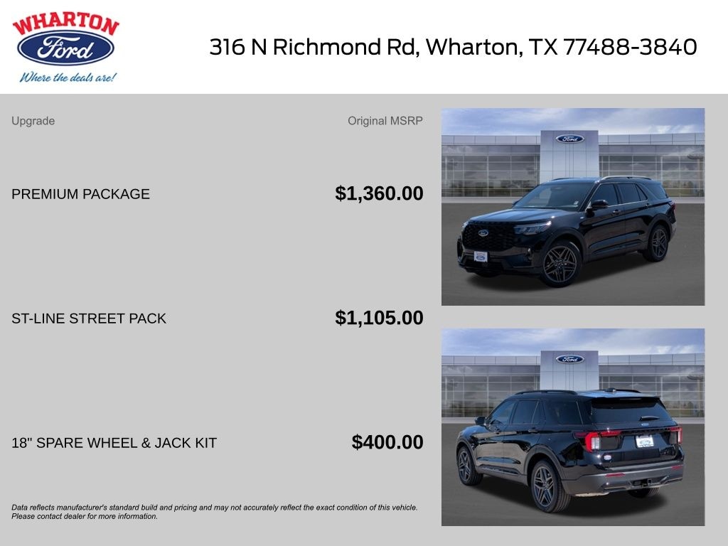 New 2025 Ford Explorer ST-Line SUV