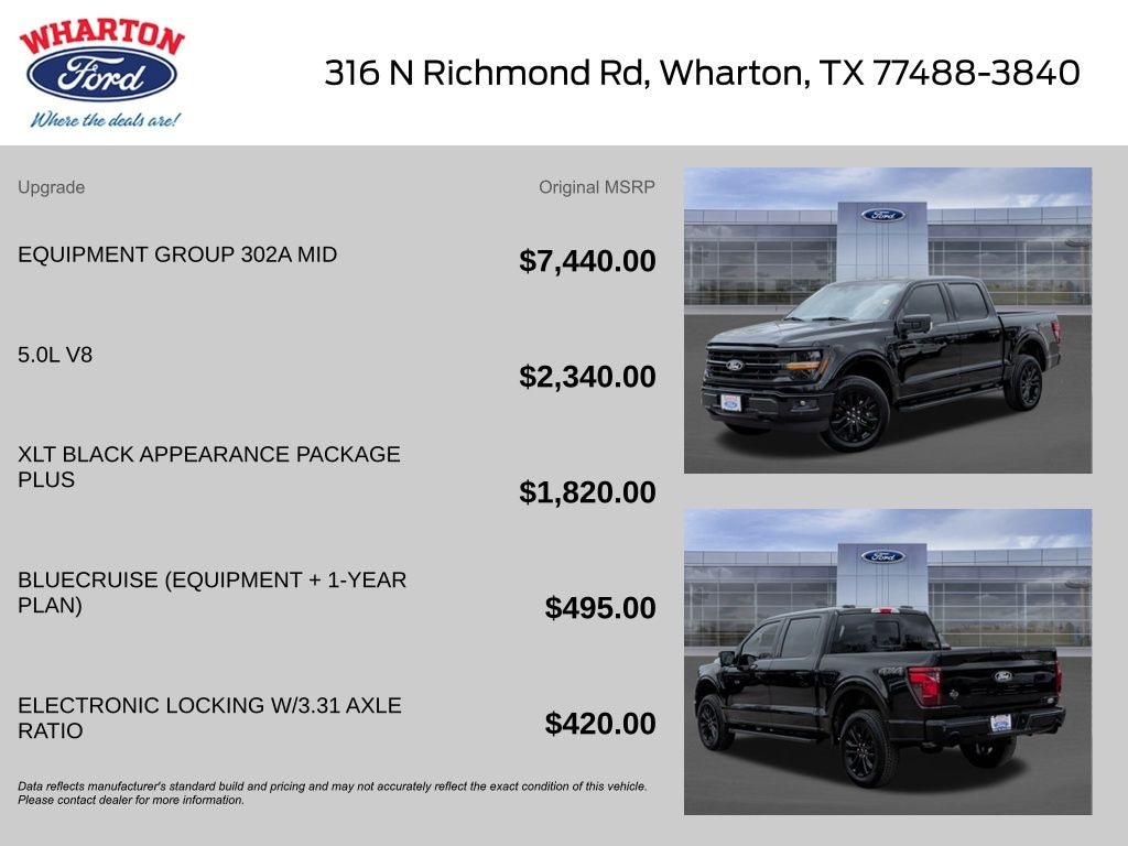 New 2025 Ford F-150 XLT Truck SuperCrew Cab