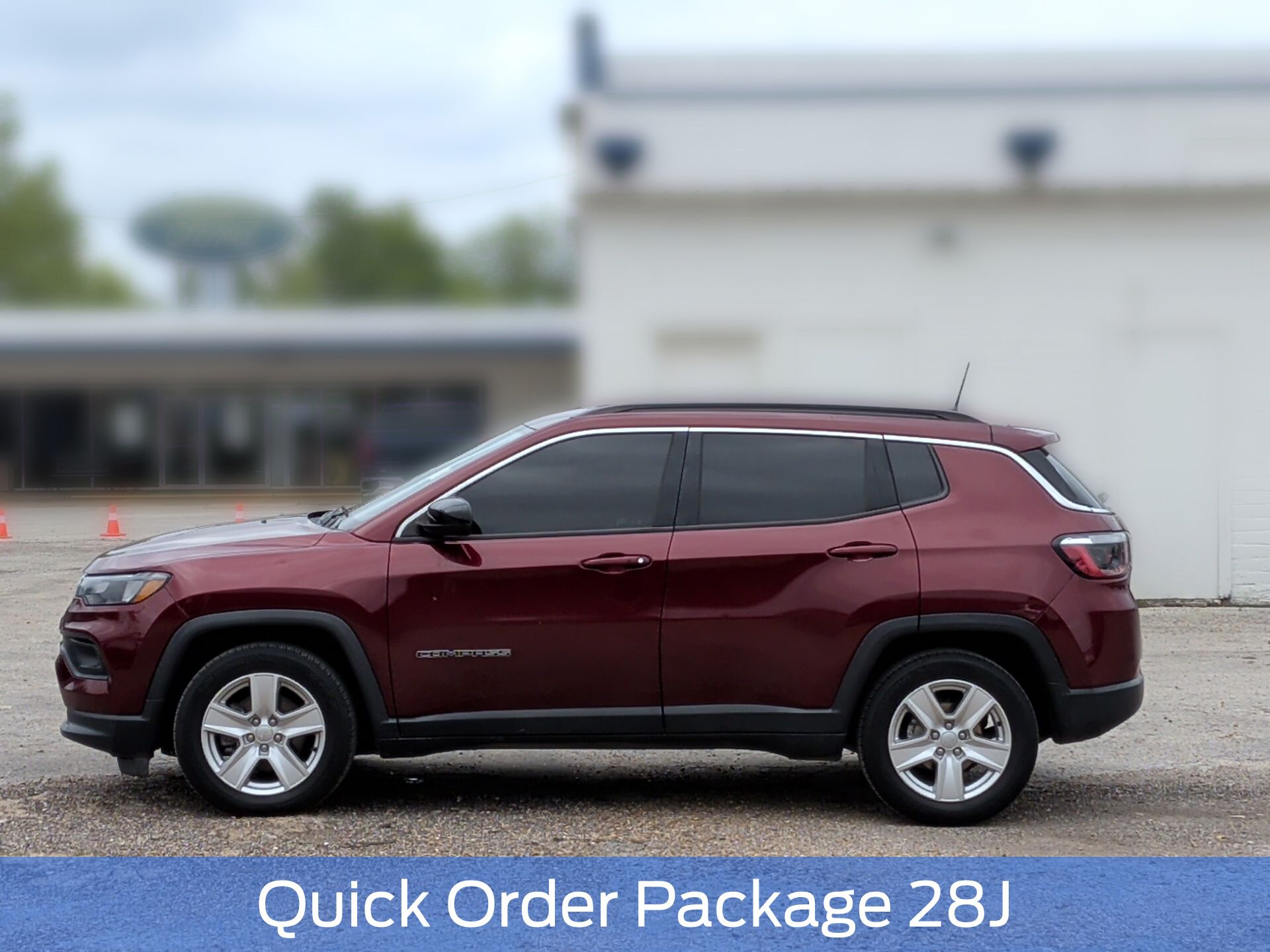 Certified 2022 Jeep Compass Latitude with VIN 3C4NJCBB4NT149265 for sale in Wharton, TX