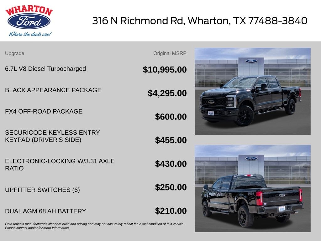 New 2026 Ford F-250 Lariat Truck Crew Cab