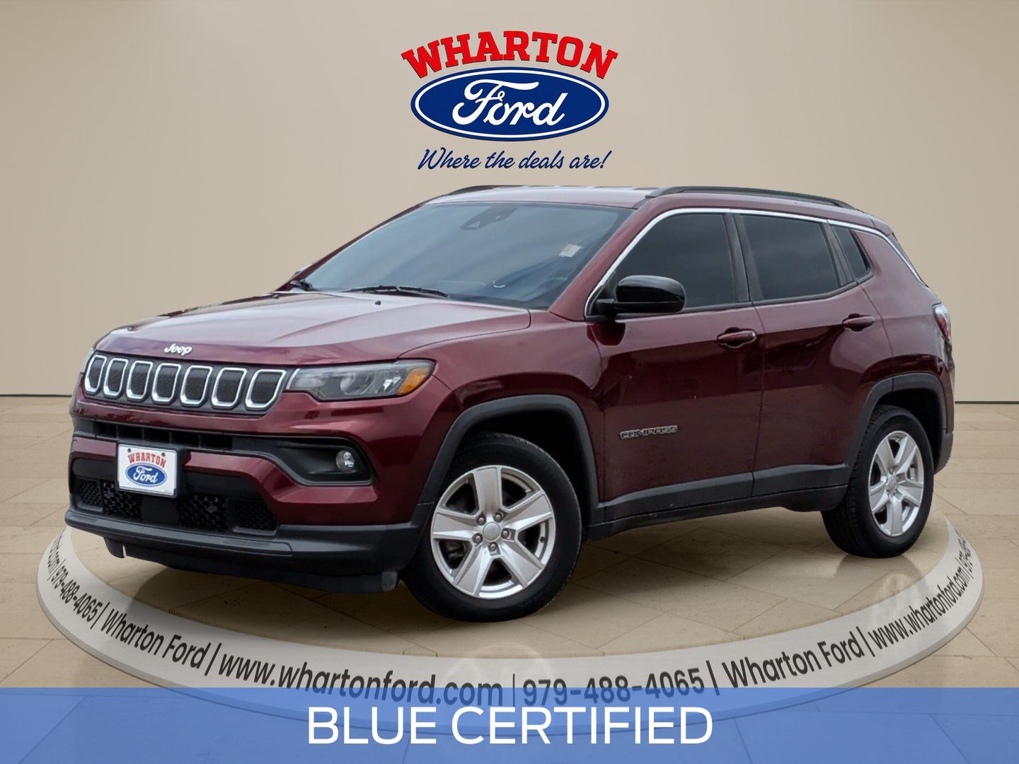 Certified Pre-Owned 2022 Jeep Compass Latitude