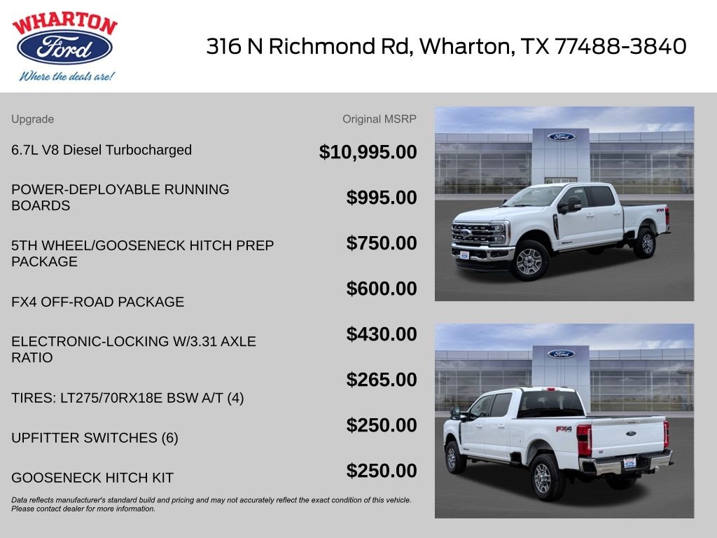 New 2026 Ford F-350 Lariat Truck Crew Cab