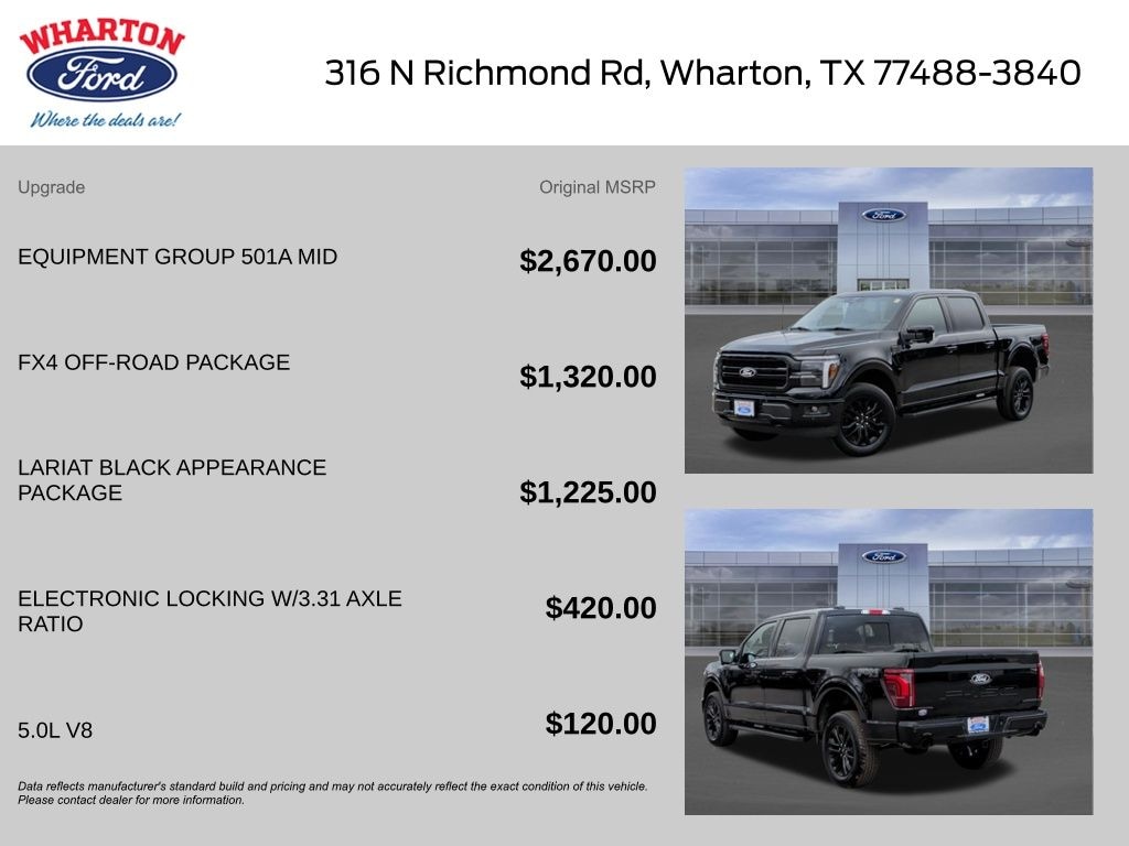 New 2026 Ford F-150 Lariat Truck SuperCrew Cab