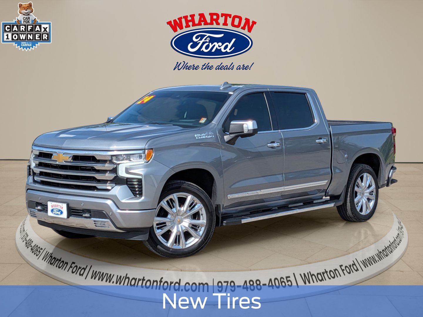 Certified Pre-Owned 2024 Chevrolet Silverado 1500 High Country