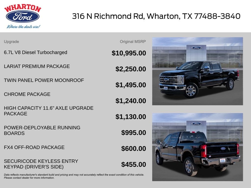 New 2026 Ford F-250 Lariat Truck Crew Cab