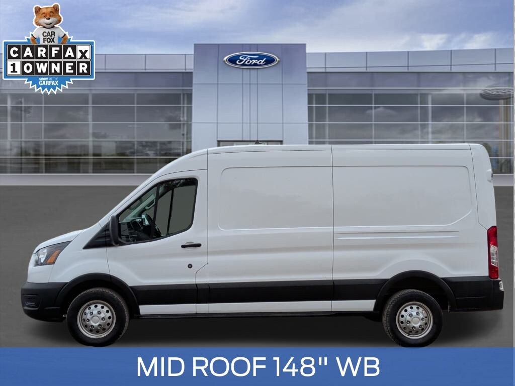 Certified 2023 Ford Transit-350 Cargo Base Van Medium Roof Van