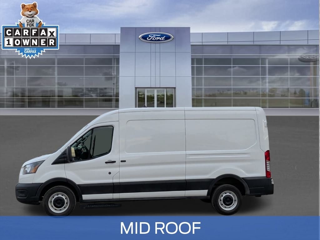 Certified 2023 Ford Transit-250 Cargo Base Van Medium Roof Van