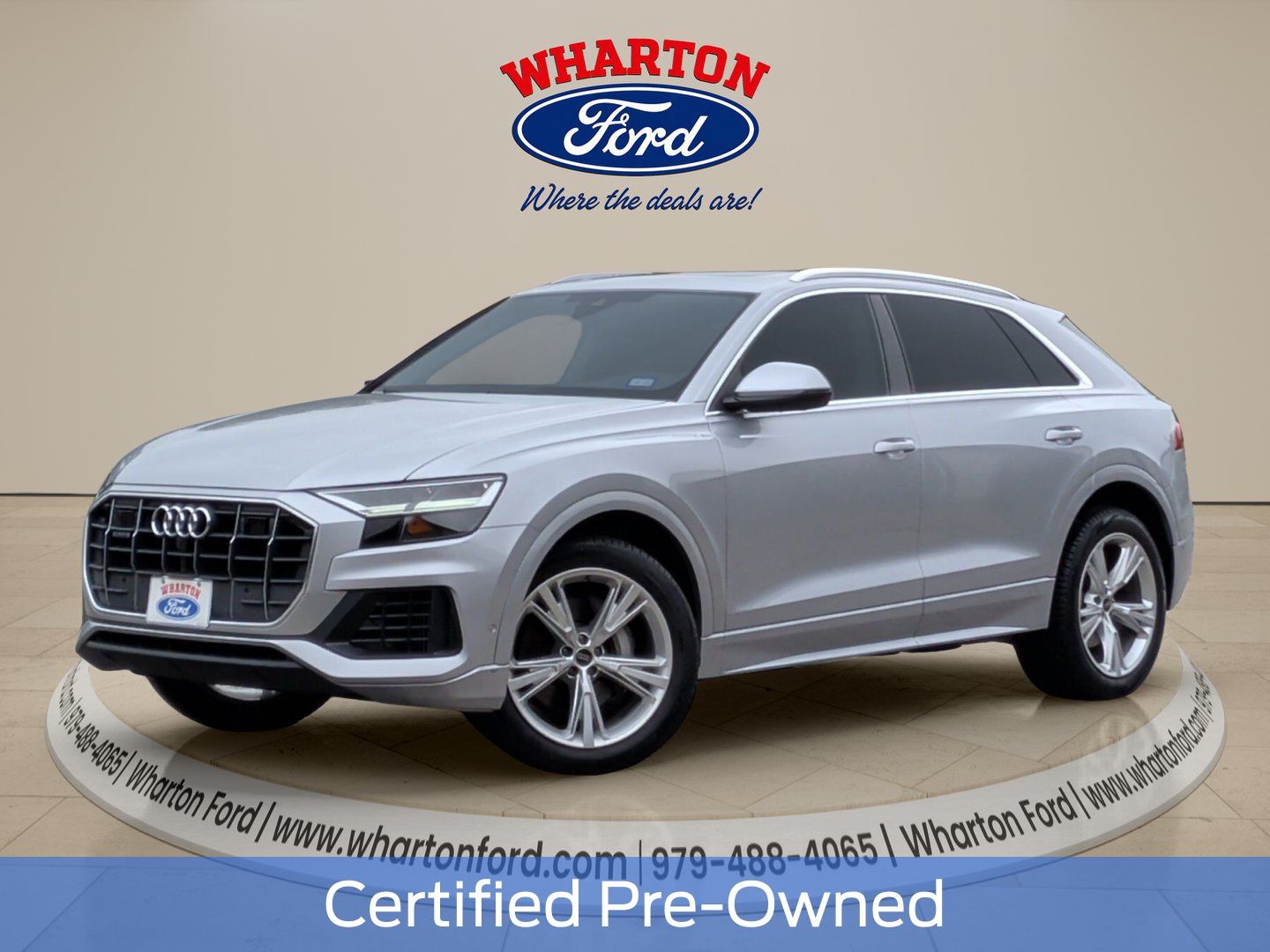 Certified Pre-Owned 2022 Audi Q8 55 Premium