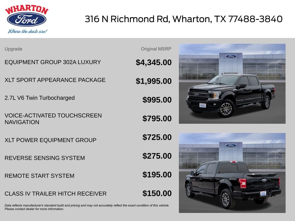 Certified 2020 Ford F-150 Truck SuperCrew Cab