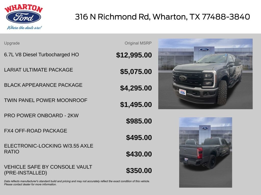 Certified 2024 Ford F-350 Truck Crew Cab