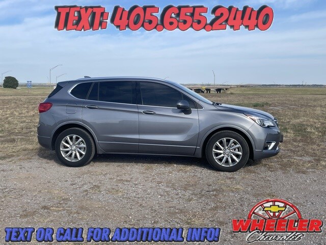 Used 2020 Buick Envision Essence with VIN LRBFXCSAXLD214261 for sale in New Cordell, OK