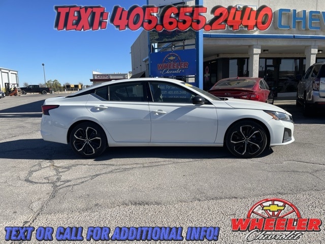 Used 2023 Nissan Altima SR with VIN 1N4BL4CV1PN355793 for sale in New Cordell, OK