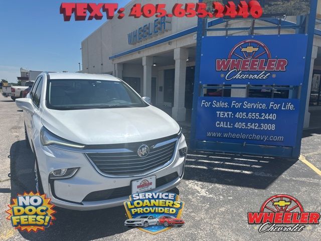 Used 2022 Buick Enclave Premium with VIN 5GAERCKWXNJ100432 for sale in New Cordell, OK