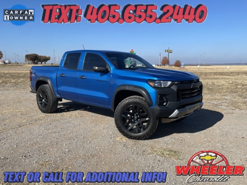 Used 2023 Chevrolet Colorado Trail Boss Truck