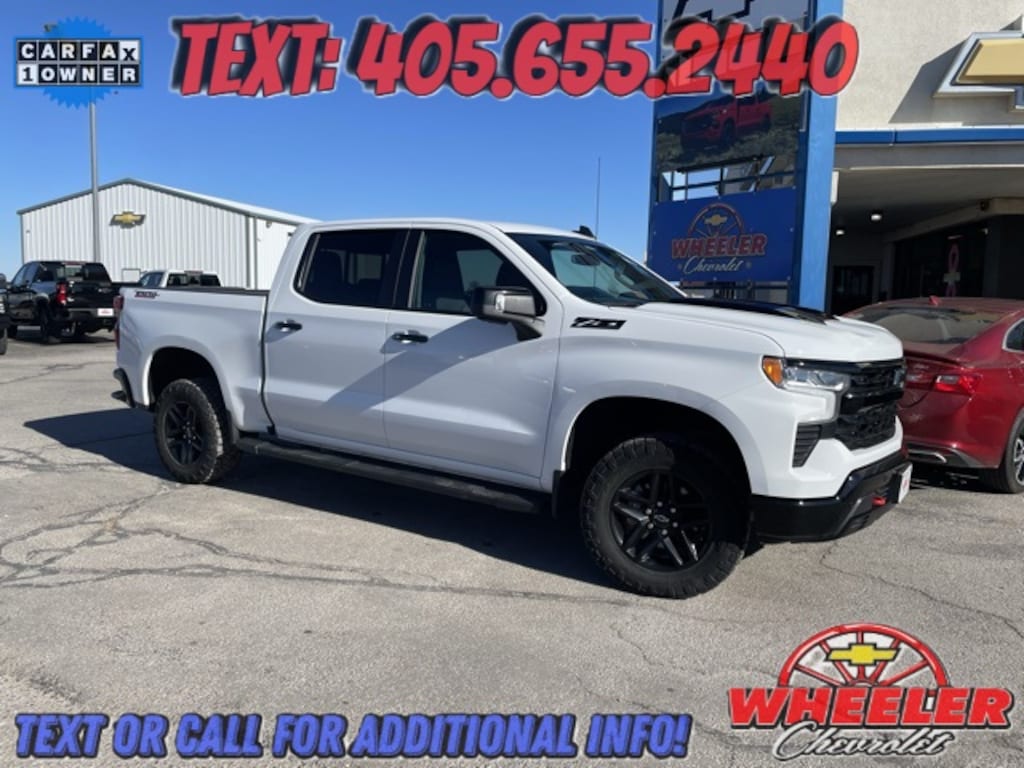 Used 2024 Chevrolet Silverado 1500 LT Trail Boss Truck