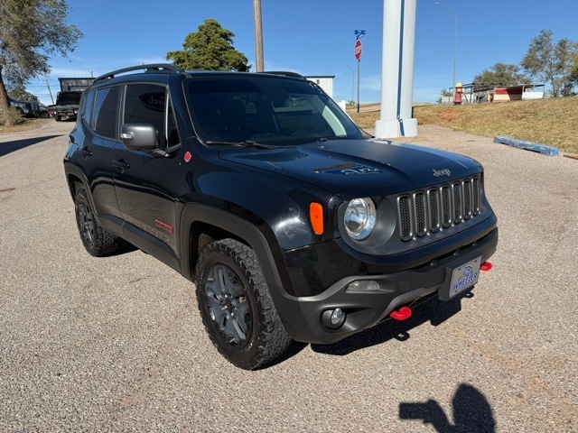 Used 2018 Jeep Renegade Trailhawk with VIN ZACCJBCB9JPH64444 for sale in New Cordell, OK