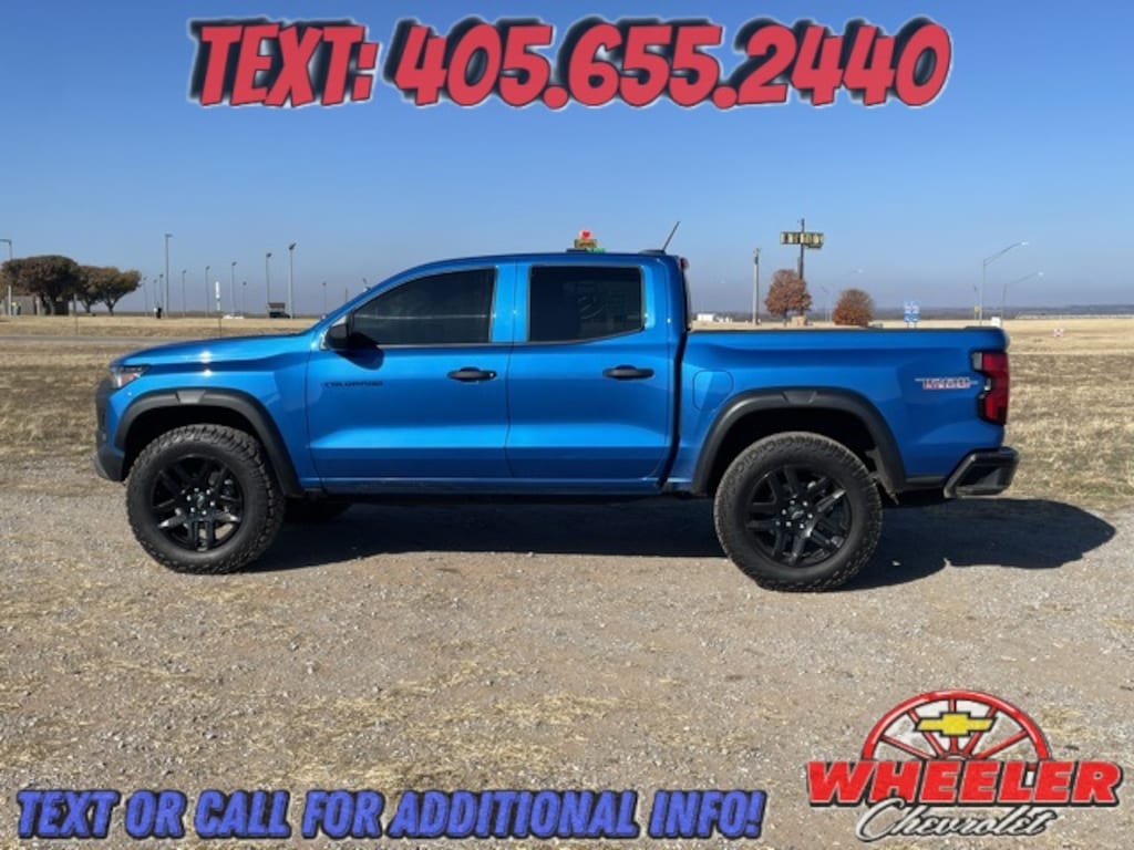 Used 2023 Chevrolet Colorado Trail Boss Truck