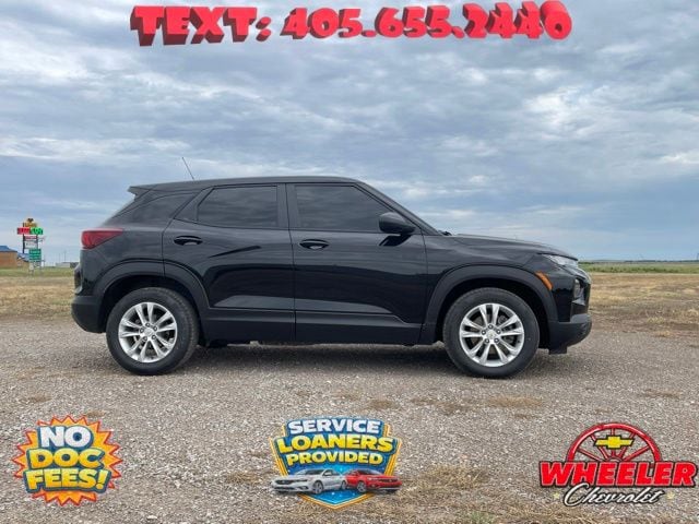 Used 2023 Chevrolet TrailBlazer LS with VIN KL79MMS27PB182714 for sale in Cordell, OK