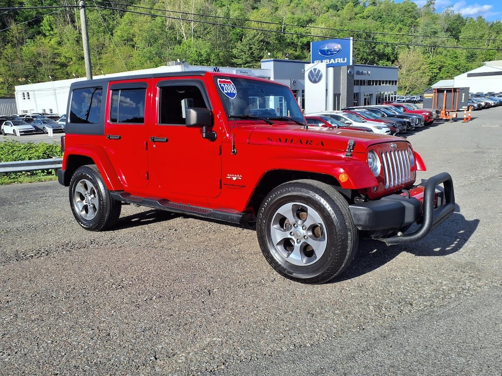 Used 2018 Jeep Wrangler JK Unlimited Sahara 4x4 Sahara SUV