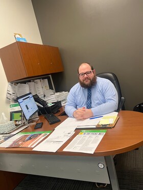 Staff member Clint Eisenhauer from ID_b29b006c6f6f