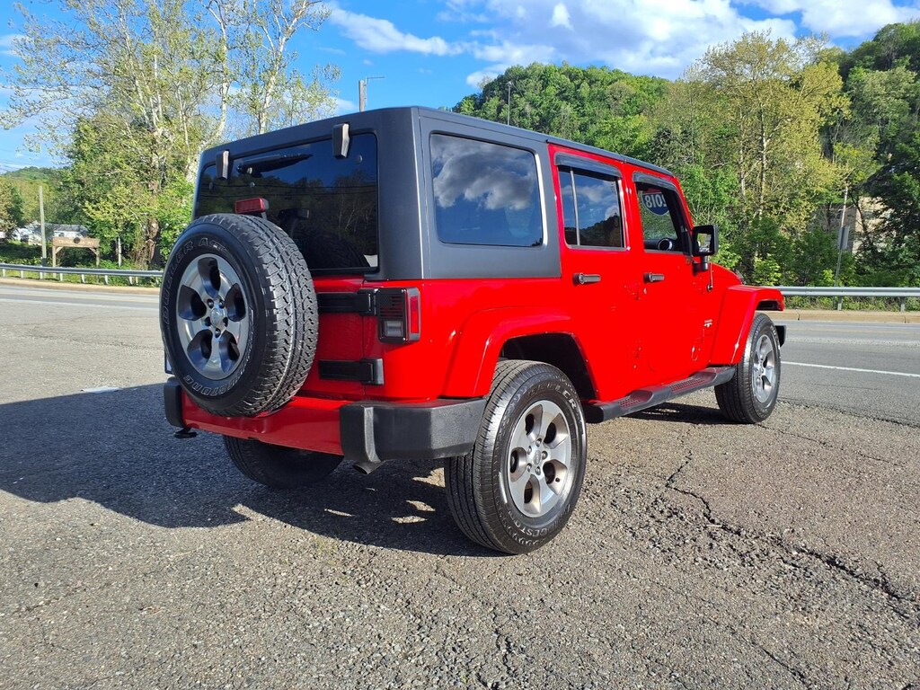 Used 2018 Jeep Wrangler JK Unlimited Sahara 4x4 Sahara SUV
