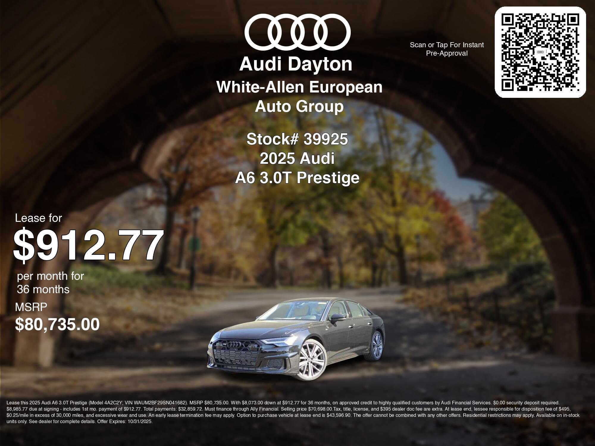 2025 Audi A6 Prestige TFSI Quattro photo 3
