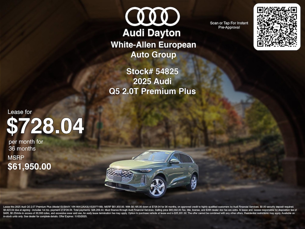 New 2025 Audi All-new Q5 2.0T Premium Plus Premium Plus 2.0 TFSI quattro