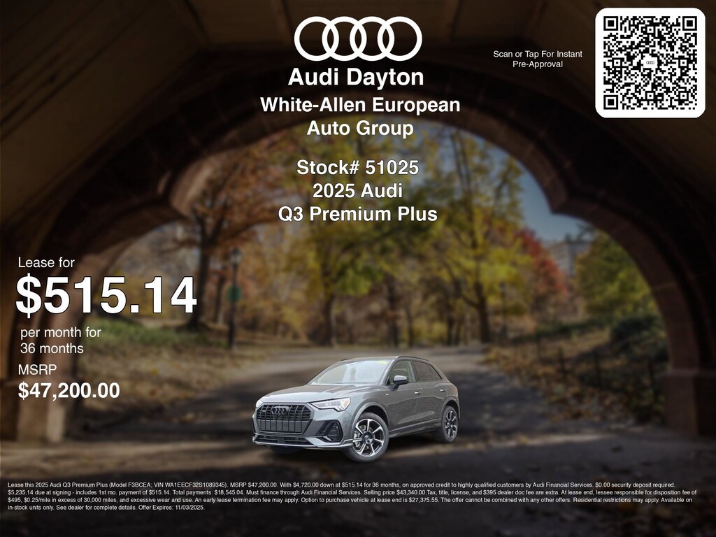 New 2025 Audi Q3 45 S line Premium Plus S line Premium Plus 45 TFSI quattro