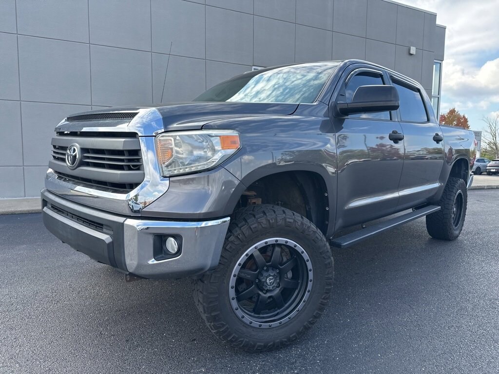 Used 2015 Toyota Tundra 4WD Truck SR5 CrewMax 5.7L FFV V8 6-Spd AT SR5