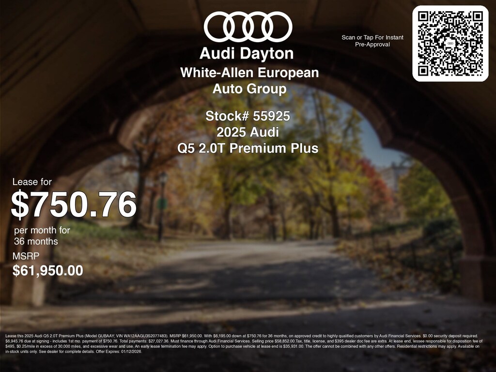 New 2025 Audi All-new Q5 2.0T Premium Plus Premium Plus 2.0 TFSI quattro