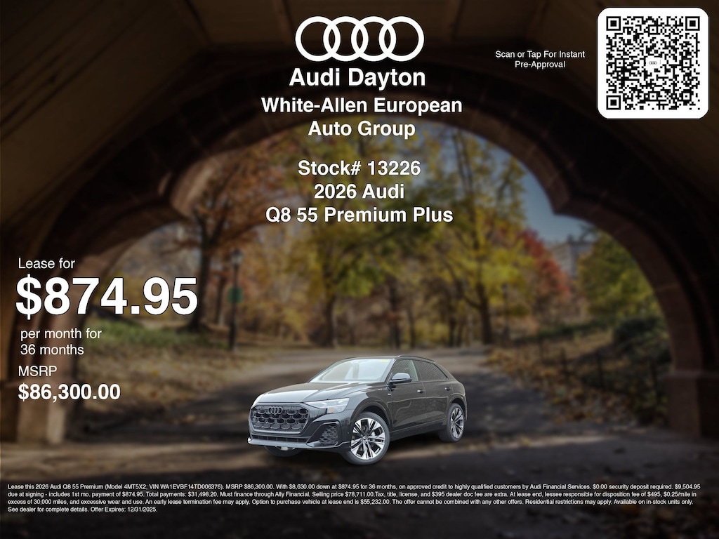 New 2026 Audi Q8 55 Premium Plus Premium Plus quattro