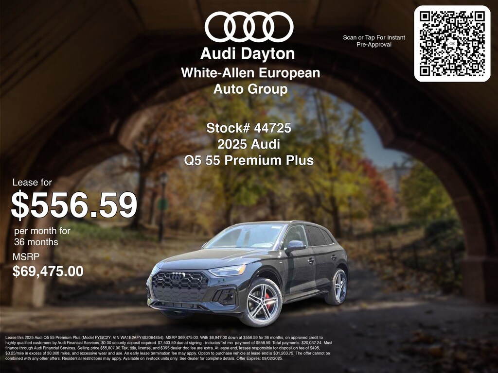New 2025 Audi Q5 e 55 S line Premium Plus S line Premium Plus 55 TFSI e quattro