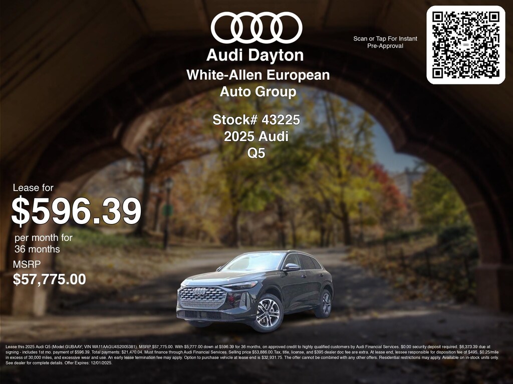 New 2025 Audi All-new Q5 2.0T Premium Premium 2.0 TFSI quattro