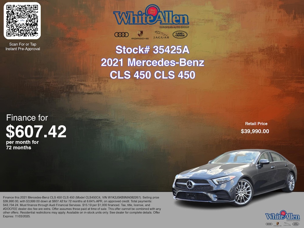 Used 2021 Mercedes-Benz CLS CLS 450 Coupe