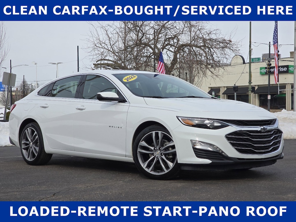 Certified 2022 Chevrolet Malibu LT Sedan
