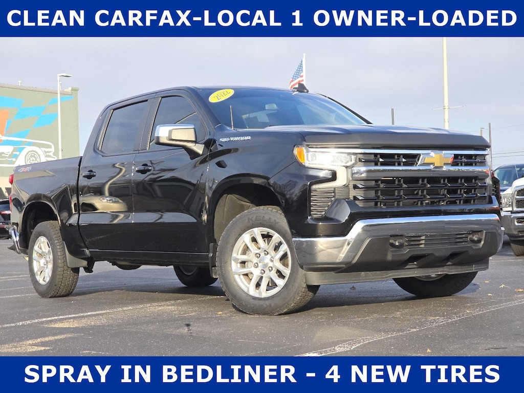 Used 2022 Chevrolet Silverado 1500 LT Truck Crew Cab
