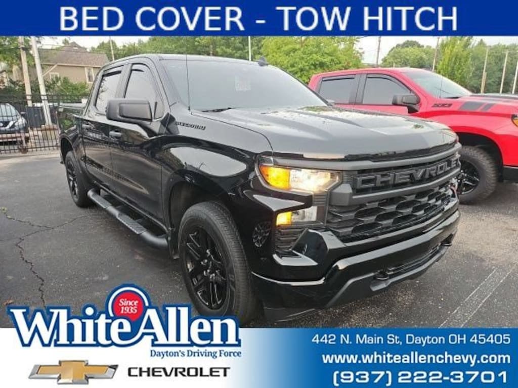 Used 2023 Chevrolet Silverado 1500 Custom Crew Cab Pickup