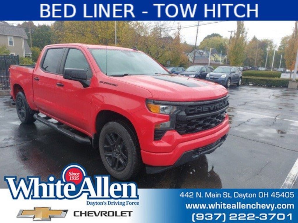 Used 2022 Chevrolet Silverado 1500 Custom Truck Crew Cab