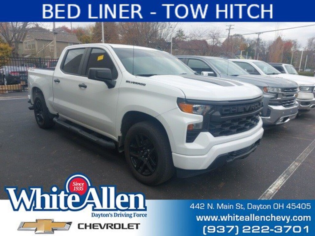 Used 2023 Chevrolet Silverado 1500 Custom Truck Crew Cab