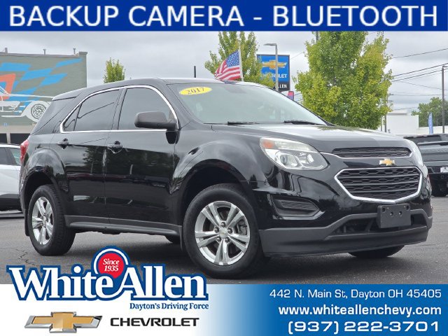 Used 2017 Chevrolet Equinox LS with VIN 2GNALBEK6H1514525 for sale in Dayton, OH